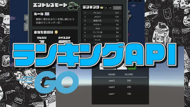 GoランキングAPI screenshot 1