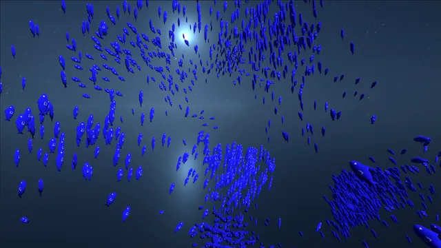 Boidsシミュレーション screenshot 2