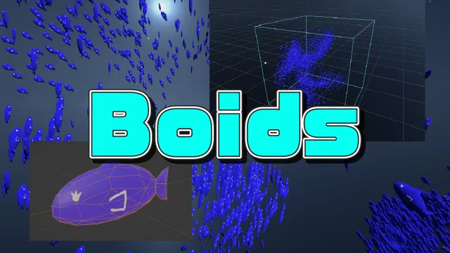 Boidsシミュレーション screenshot 1