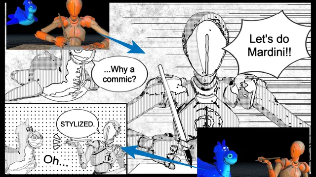 漫画風描画HDA screenshot 1