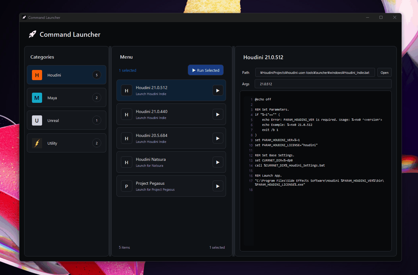 Command Launcher screenshot 2